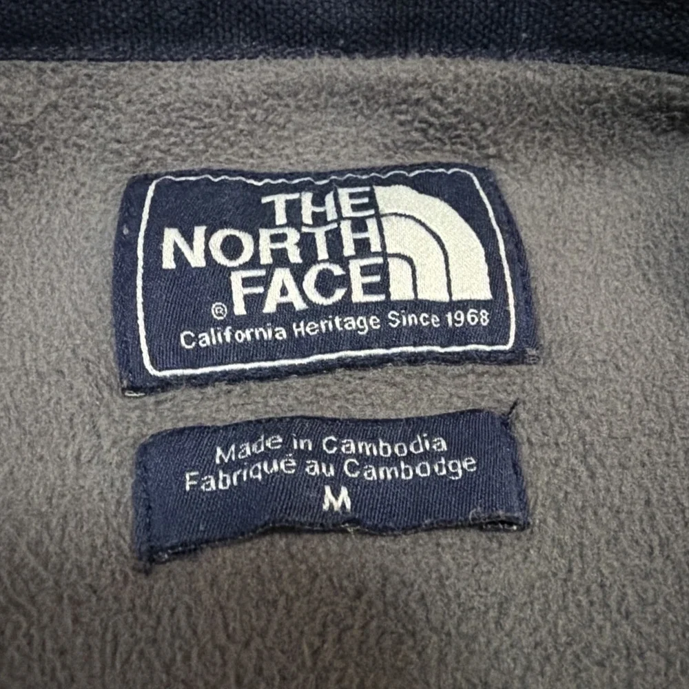 The North Face Men's Fleece Lined Medium Brown‎ Hooded Long Sleeve Coat